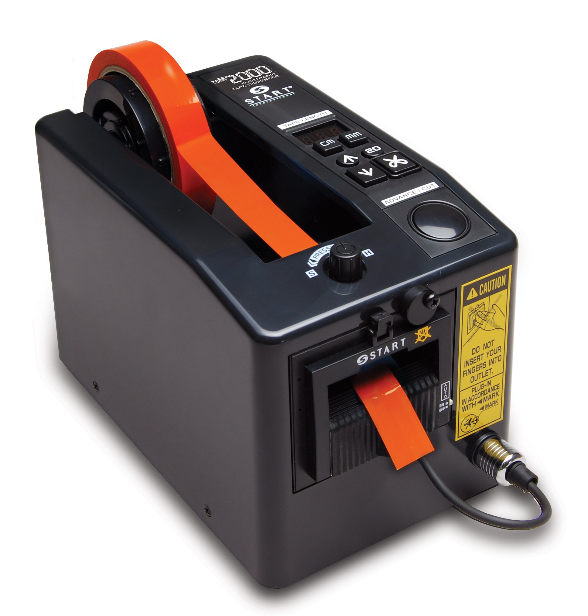 START International ZCM2000 Electronic Tape Dispenser with Three Programmable Tape Lengths