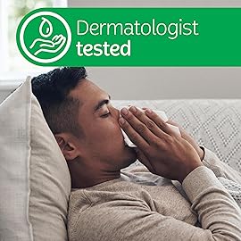 Kleenex Lotion Facial Tissues with Coconut Oil, 4 Flat Boxes, 180 Tissues Per Box, 3-Ply