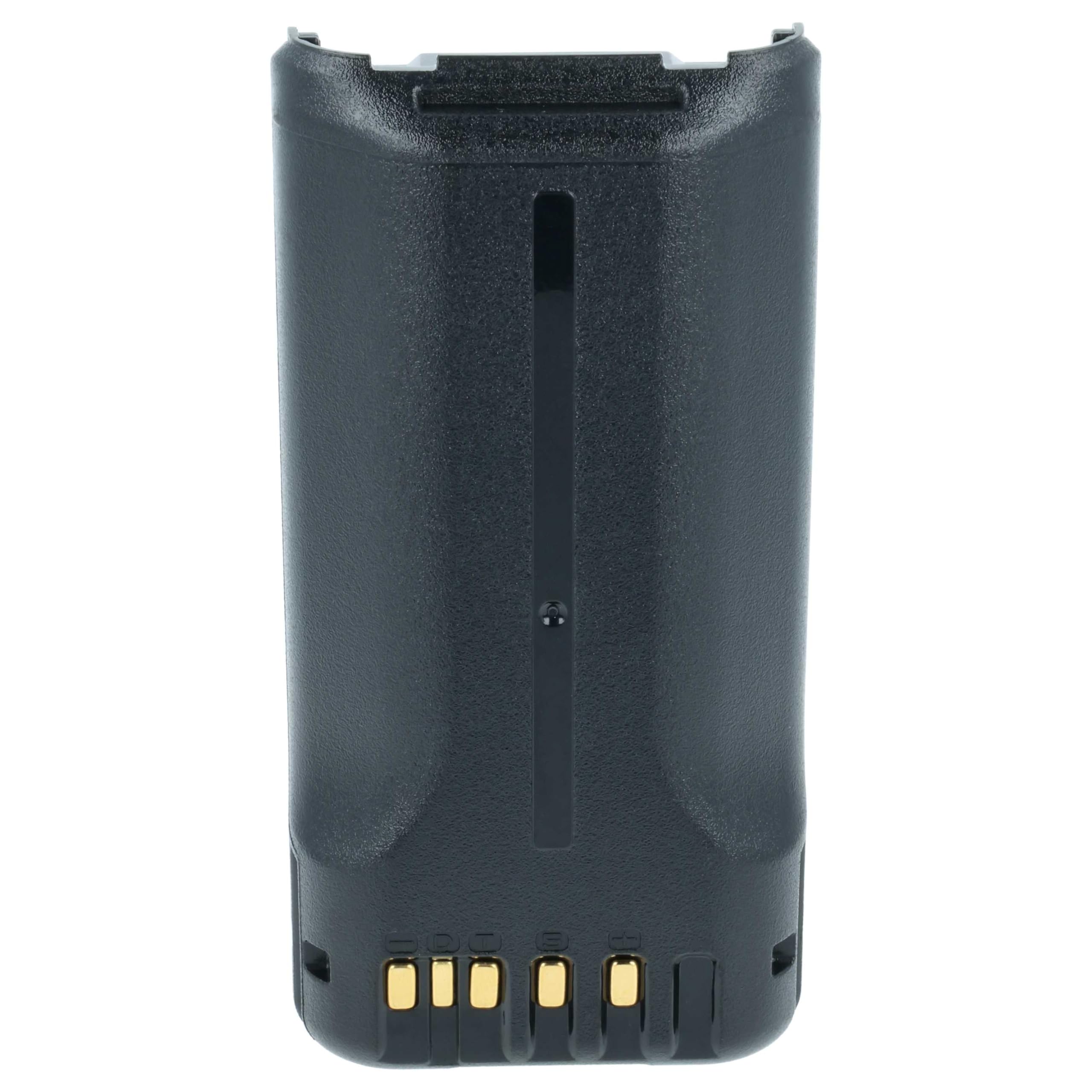 2 x akumulator zamienny do Kenwood KNB-N4, KNB-LS6, KNB-N4M do krótkofalówki, Walkie Talkie (3400 mAh, 7,4 V, litowo-jonowy)