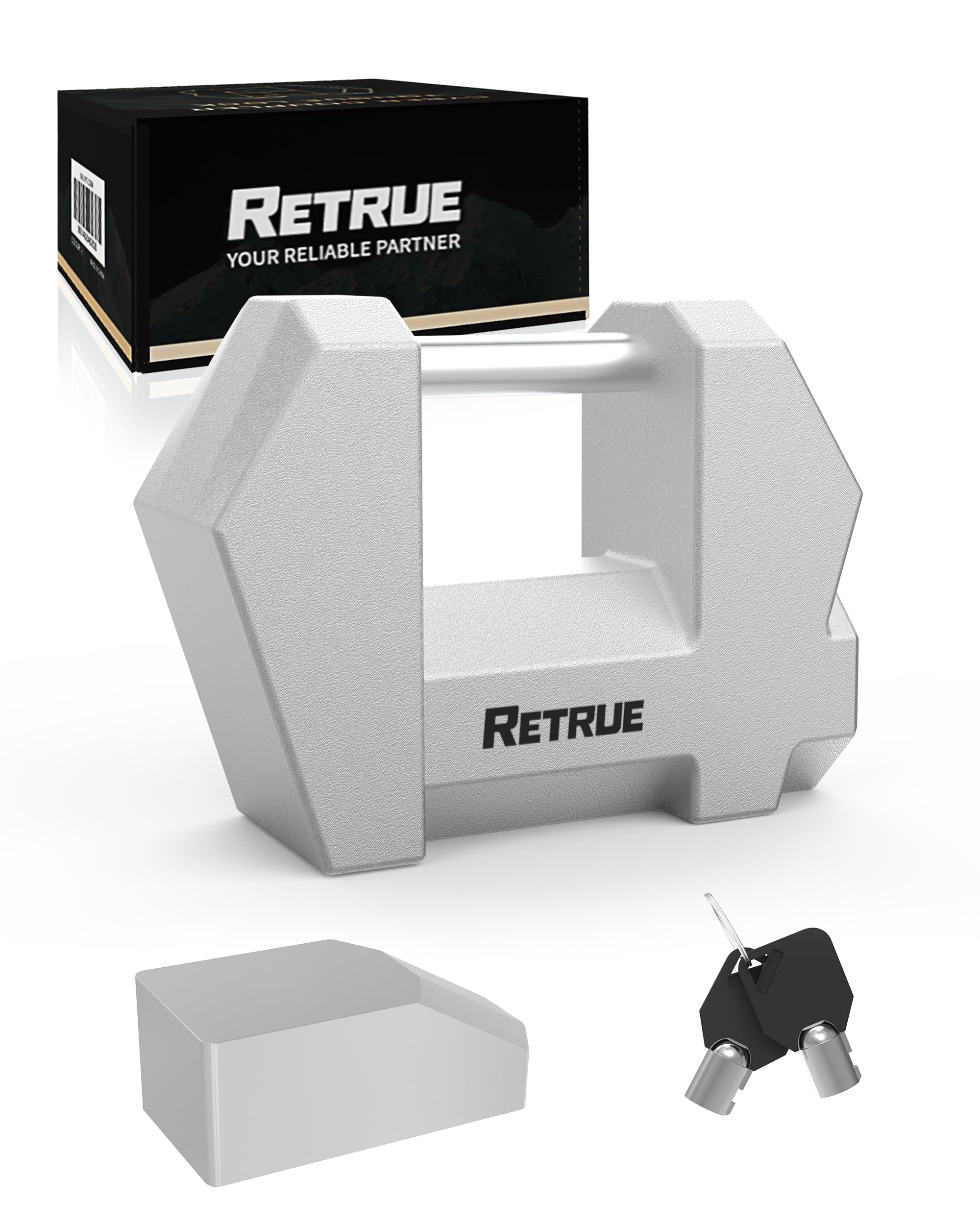 RETRUE Cyber Lock™ Heavy Duty Trailer Coupler Lock - towing products and winches | Mubboo