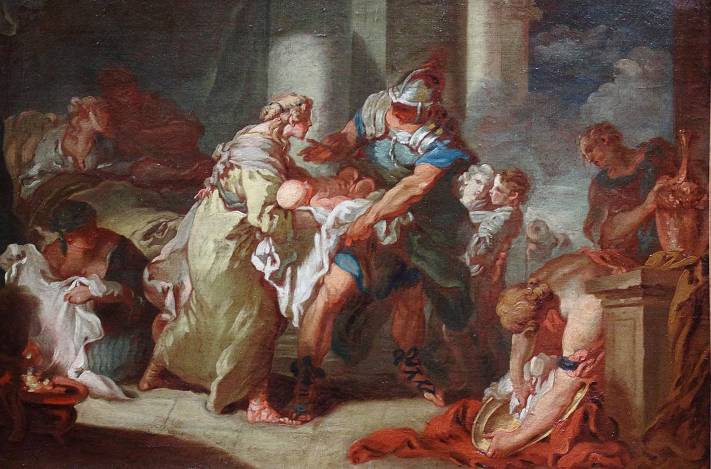 SERENDIPITP Abstract Painting Mural Print Picture Wall Decor Painting Achat by François Boucher Vintage Wall Artwork for Home Decor 60x90cm