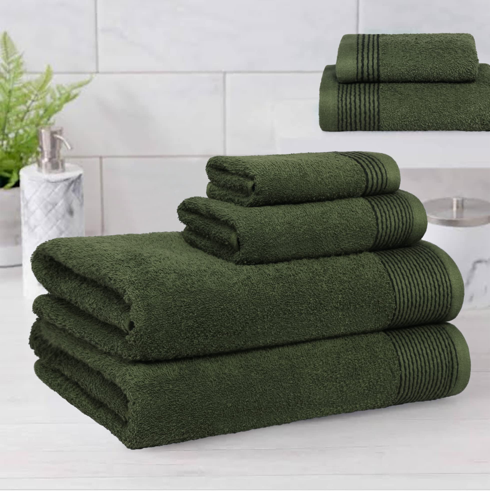 GLAMBURG Confezione da 2 teli da bagno oversize in cotone, 100 x 150 cm, grandi teli da bagno, ultra assorbenti, compatti, ad asciugatura rapida e leggera, colore: blu navy