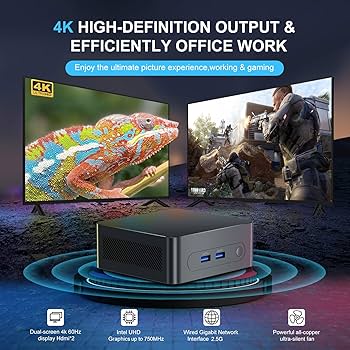 Amazon.co.jp: GZBOXミニPC 小型pc Windows 11 Pro搭載 第12世代Intel