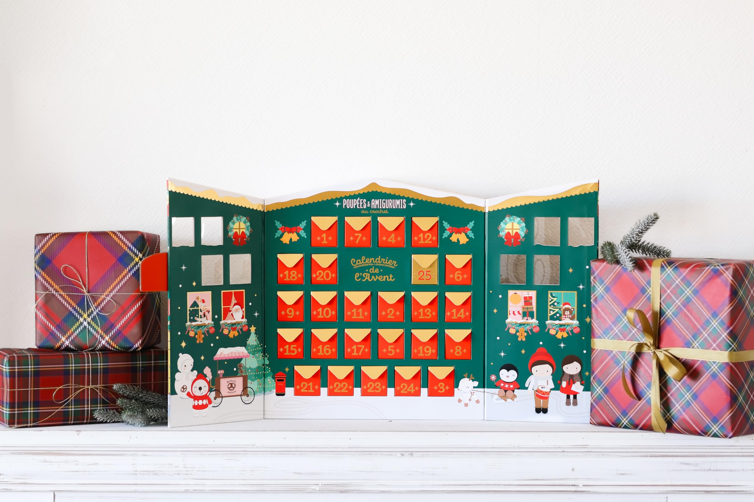 COFFRET calendrier de l'Avent Poupées & Amigurumis au crochet