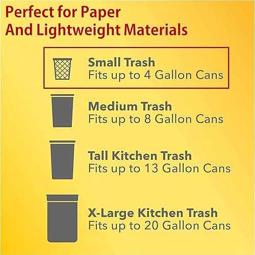 Miniatura 2 de Bolsas de basura transparentes de 4 galones  100 pequeñas bolsas de basura  Mini bolsas de basura para mini bote de basura  Bolsas de basura de