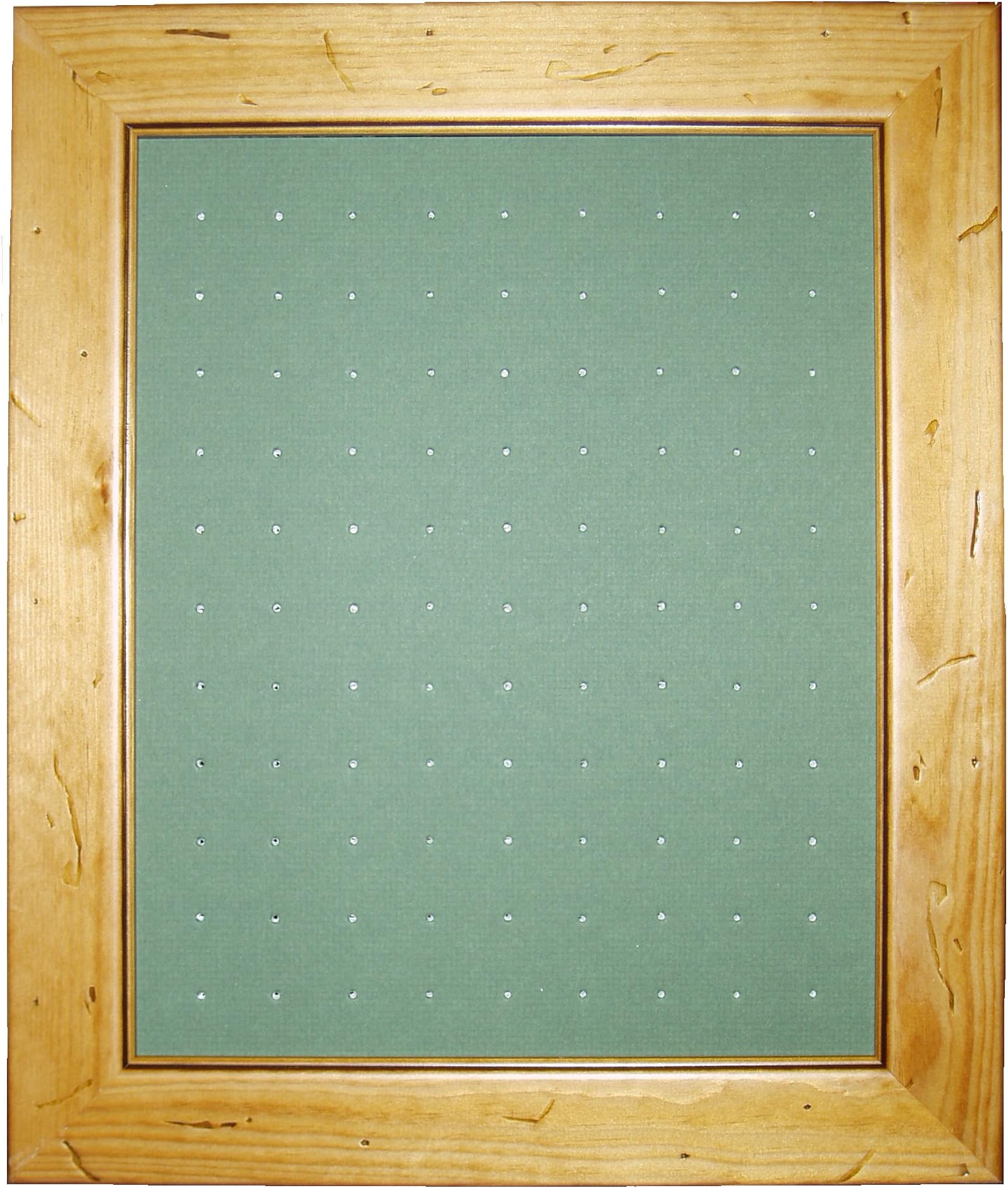 Golf Ball Marker Display Frame - For 99 Stem/Peg Markers - Worm - Wall Hanging Only