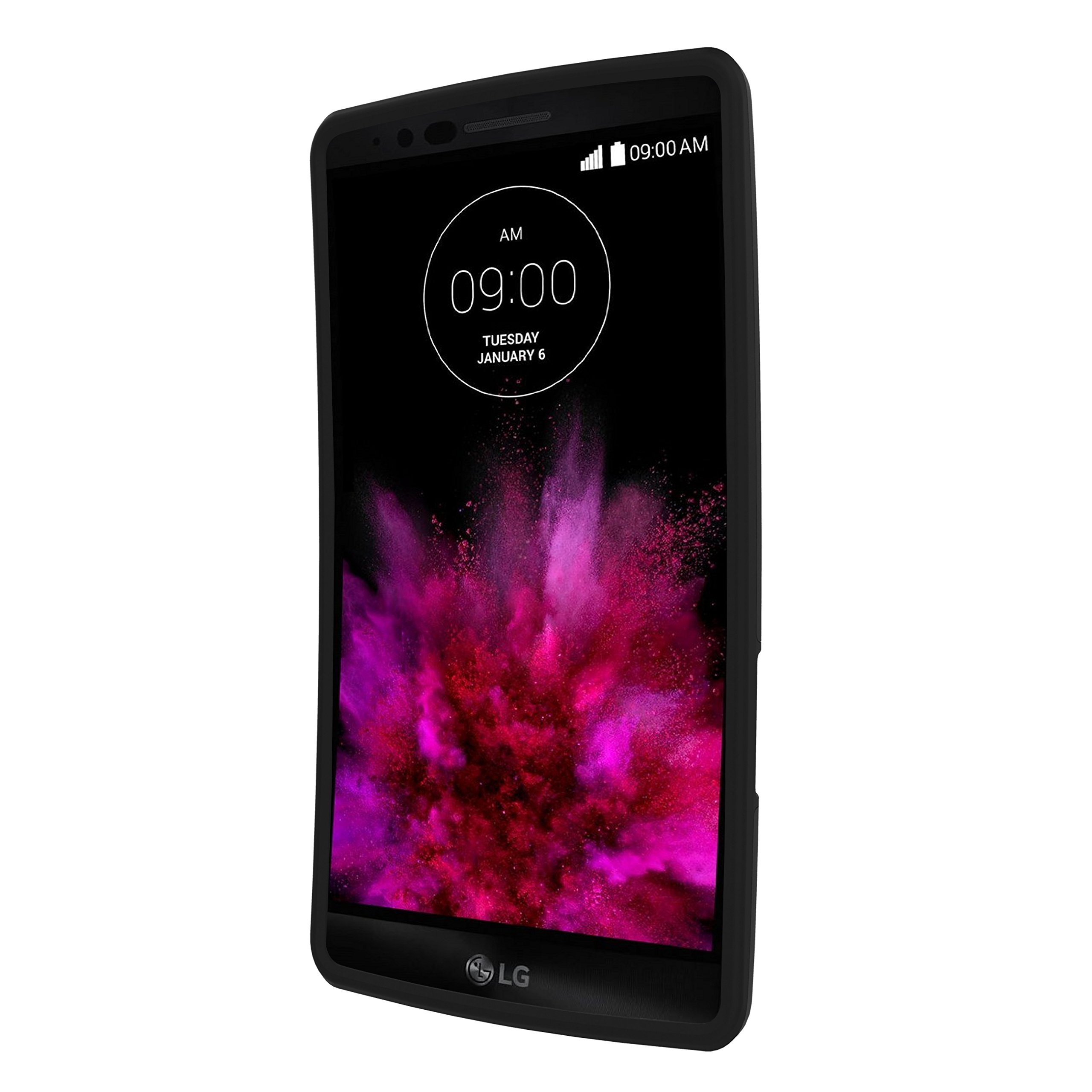 Seidio DILEX Pro Metal Kickstand Case with Two Interlocking Layers for use  with LG G Flex Black