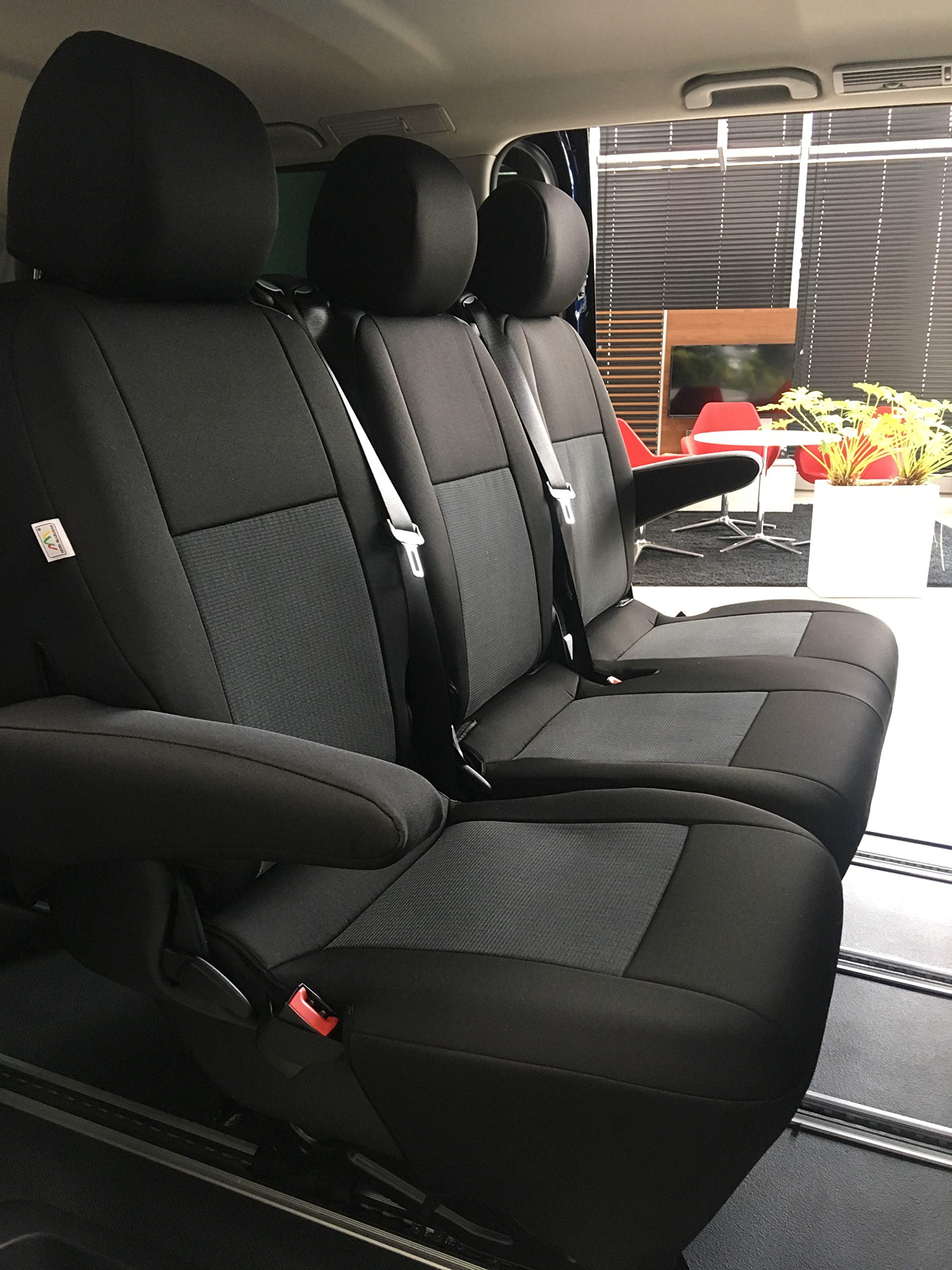 Stoelhoezen Mercedes Vito vanaf 2014 stoel/bank - Mijn Bus is Top
