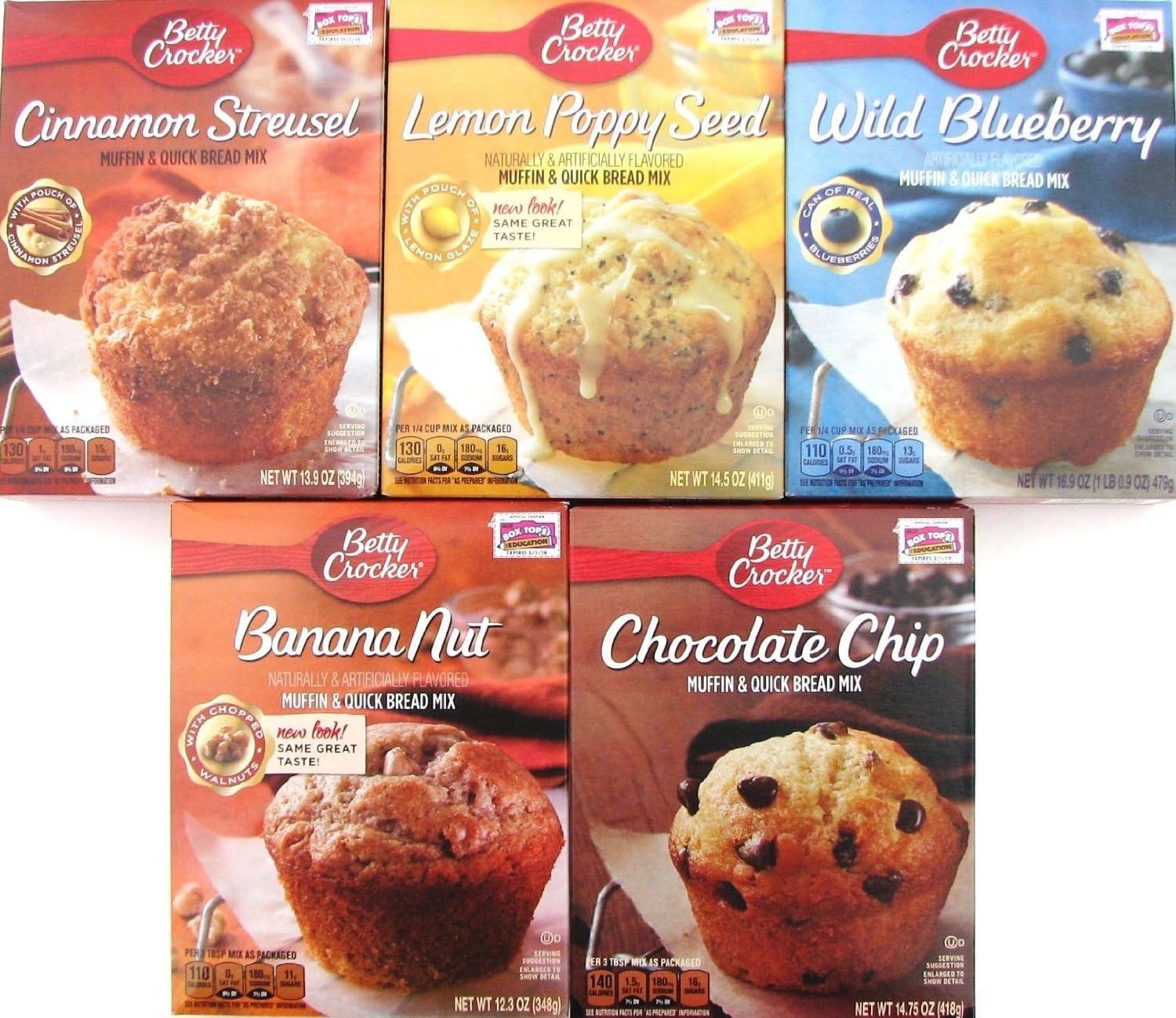 Betty Crocker Blueberry Muffin Mix 6.5 oz Grocery & Gourmet Food