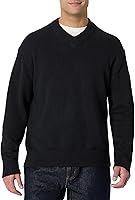 Amazon Essentials Demi Lovato Pick Men's Regular-Fit V-Neck Cotton Blend Sweater - Soft, Warm Layering Pullover
