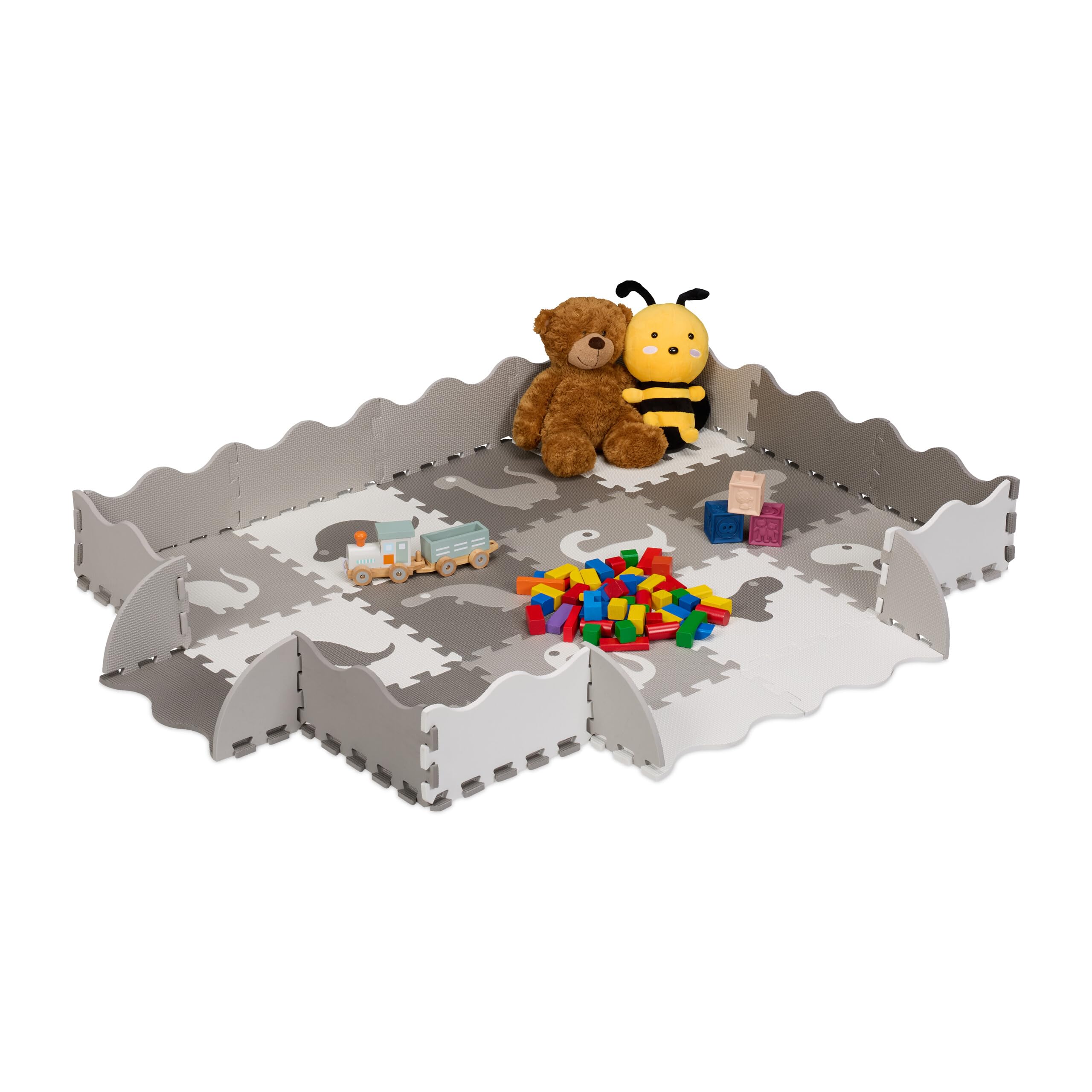 Speelmat puzzel met rand HIER online kopen