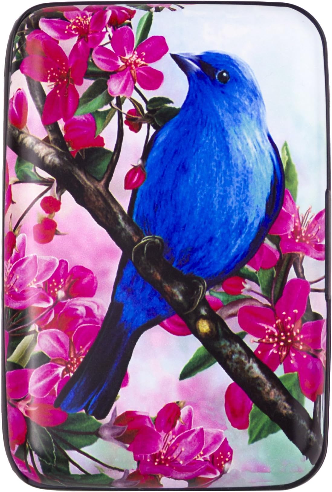 Blue Bird Armored Credit Card Wallet and Cash Holder