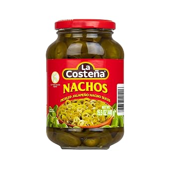La Costena Pickled Jalapeno Nacho Slices Case of 12