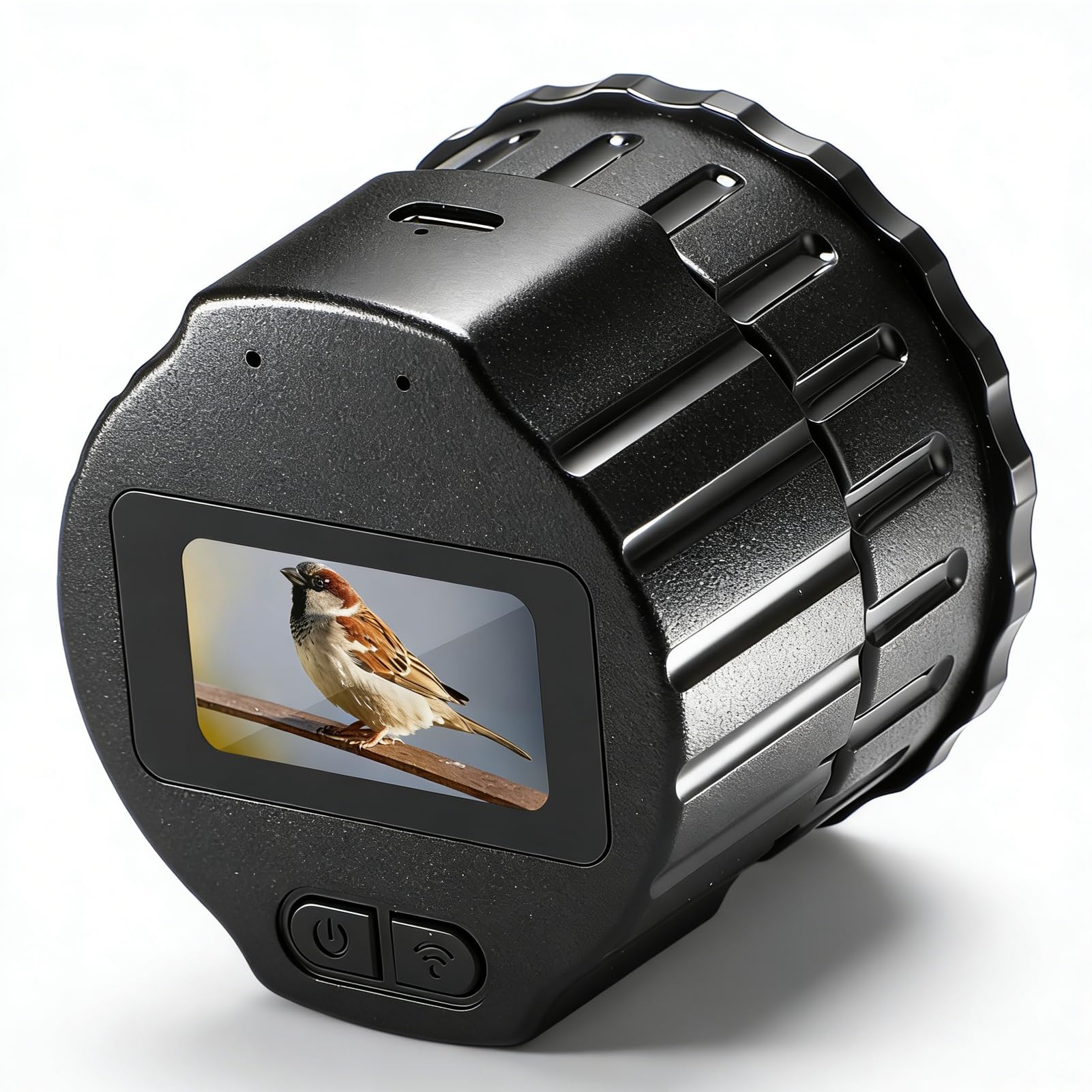 Bewinner Wi-Fi Digital Telescope Eyepiece Camera, 4 Million Pixel HD Wireless for 25mm-50mm Scopes, Astrophotography, Planetary and Bird Watching