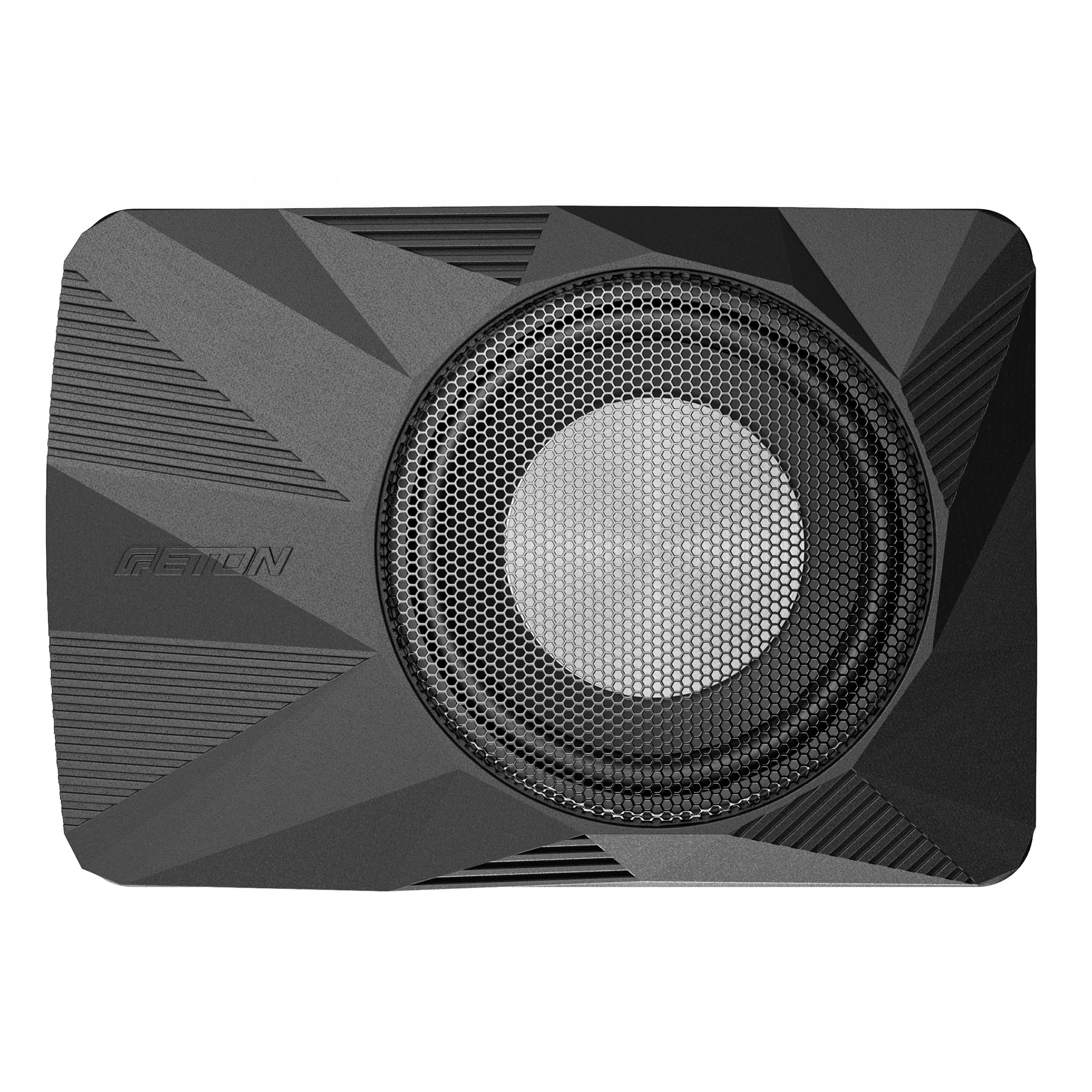 ETON USB 8 AR – sehr kompakter 20 cm / 8 Zoll Untersitz Aktiv Subwoofer für PKWs und Wohnmobile, leistungsstarker aktiver Unterseat Bass mit Verstärker, Langhub-Woofer, 160 Watt
