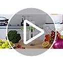FEPPO Vacuum Sealer for Food with Visible Water Tank, Handheld Saver Compact Vacuum Sealer Machine with 30 Reusable Bags for 6X Preservation & Fresh, Light Green