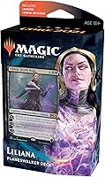 Vista 1 de Magic The Gathering Liliana Death Mage Planeswalker Deck Juego básico 2021 (M21) Baraja de inicio de 60 cartas