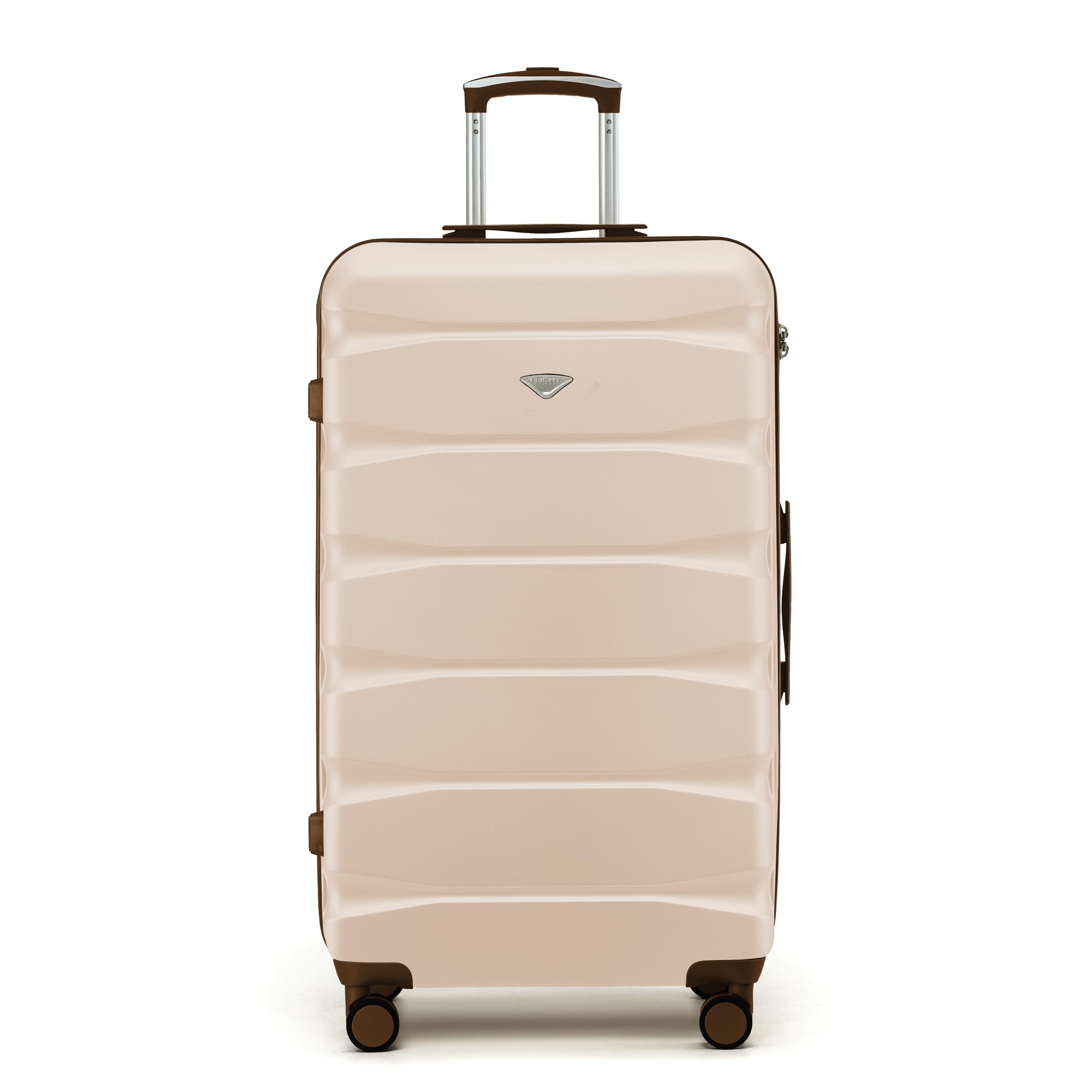 Flight Knight Lightweight 4 Wheel ABS Hard Case Medium Suitcase Approved for Over 100 Airlines Including easyJet, British Airways, Ryanair, Jet2, Emirates & Many More - Check-in Medium Size 25" — view 117
