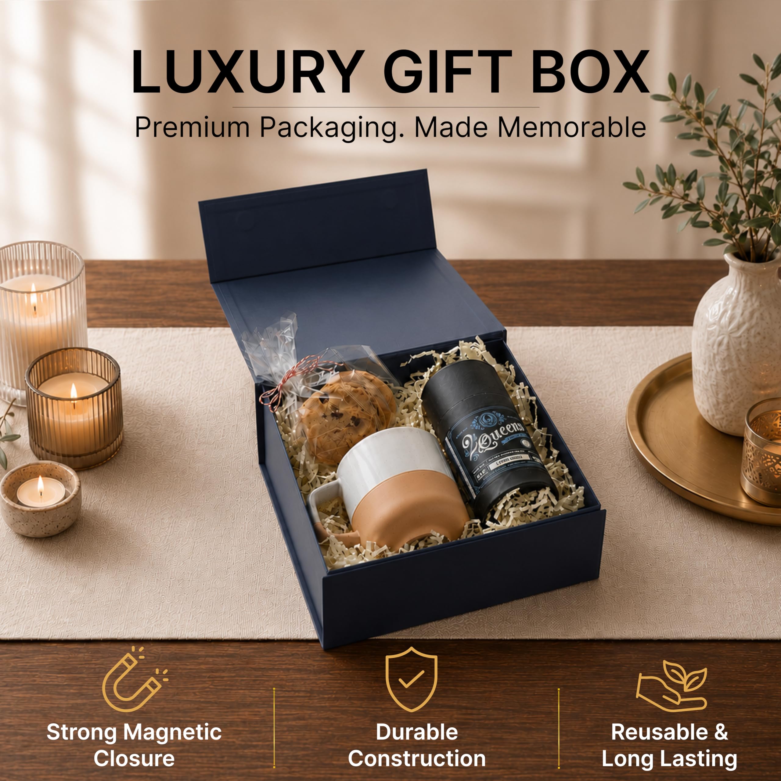 CECOBOX - Gift Boxes with Lids for Presents 8