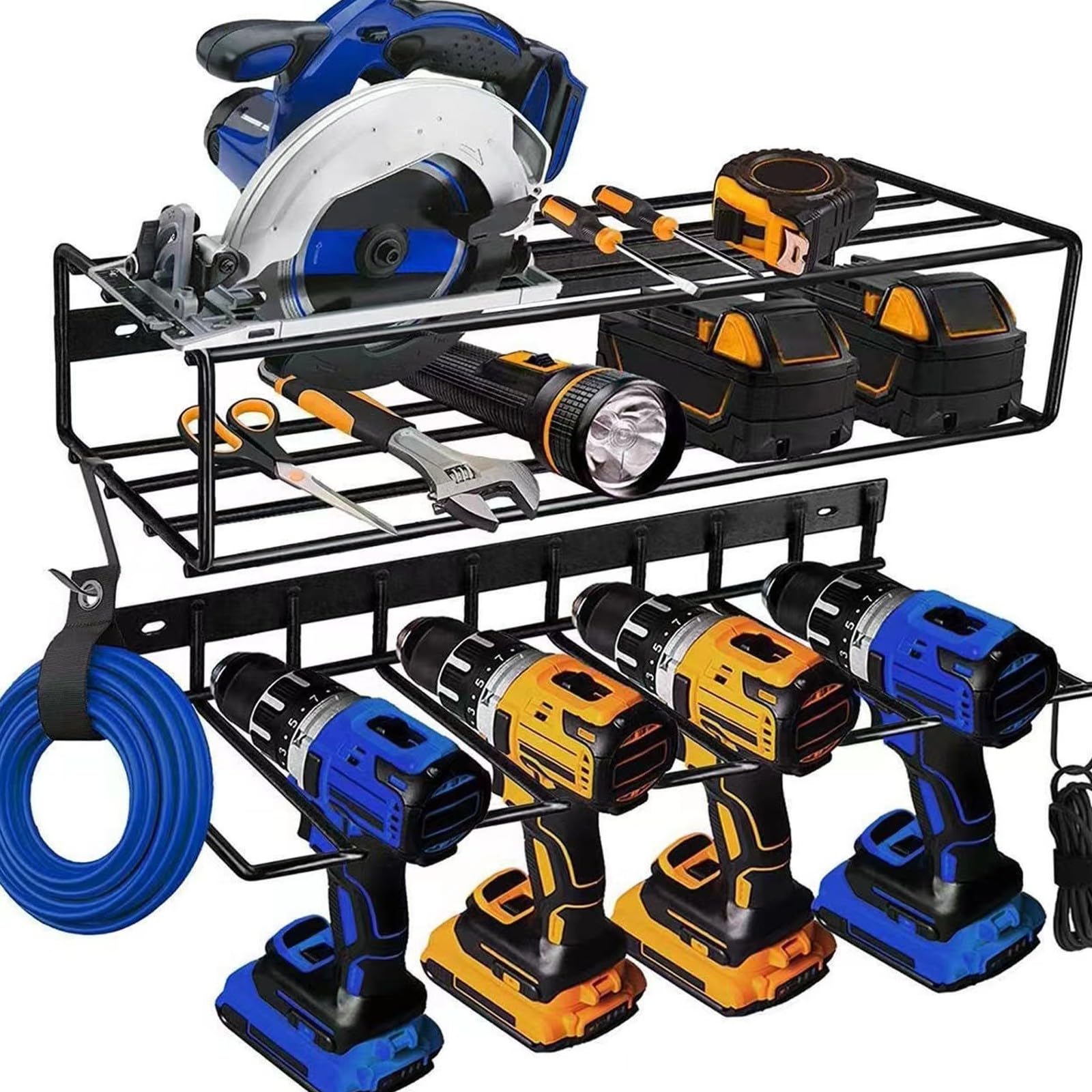 Scaffali in metallo per impieghi gravosi Rack per attrezzi Attrezzature e fornitureDurevole Scaffalature per garage per organizzazione domestica e soluzioni di archiviazione