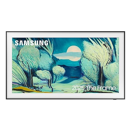 Samsung 55" The Frame LS03FA, NQ4 AI Gen2 Processor, QLED, Matte Display, Modern Frame Design & Art Mode, Samsung Vision AI, 2025
