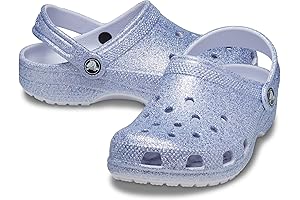 Unisex-Child Classic Glitter Clog: Sparkle Bright with Every Step