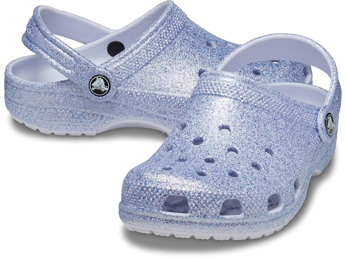 Amazon.com: Crocs Kids Unisex Classic Glitter Clogs (Toddler