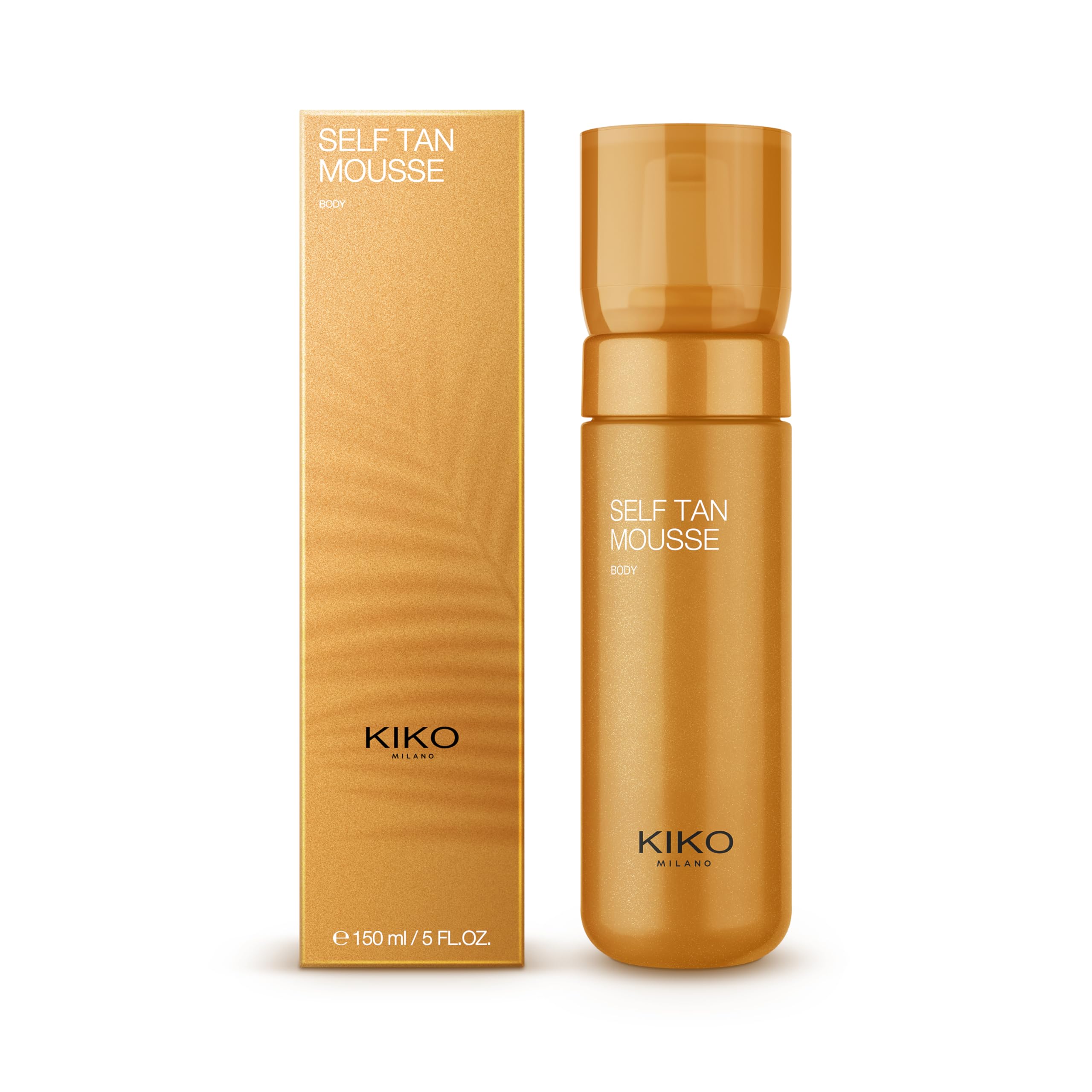 KIKO Milano Self Tan Mousse Body, Self-Tanning, Brightening And Moisturising Body Mousse With Hyaluronic Acid - Image 4