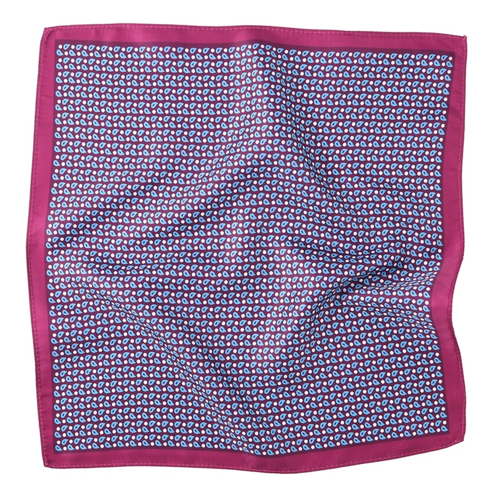 5 pezzi fazzoletti da uomo con stampa a pois, taschino floreali, matrimonio, regalo aziendale for lui per Uomo