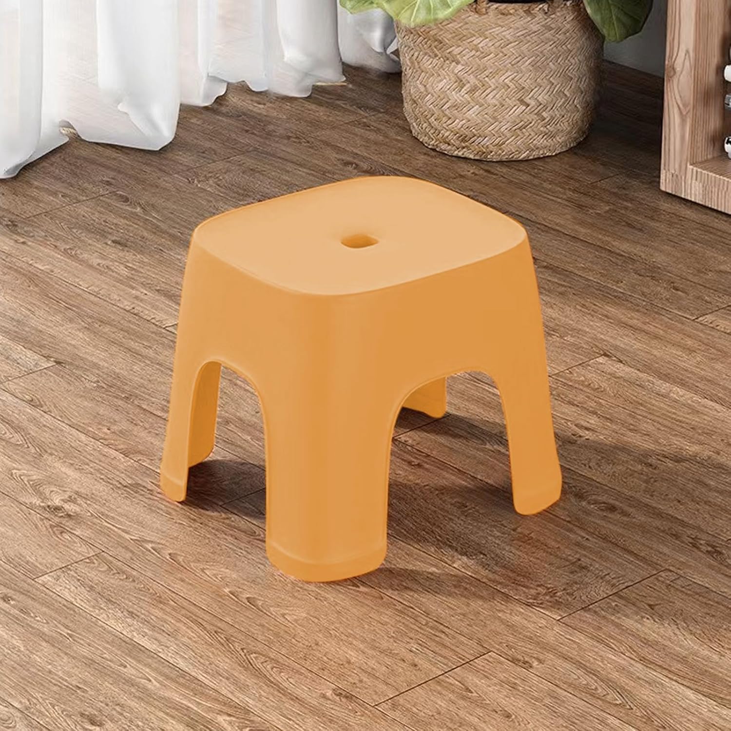 Plastic Step Stool, Small Portable Step Stool, Thickened