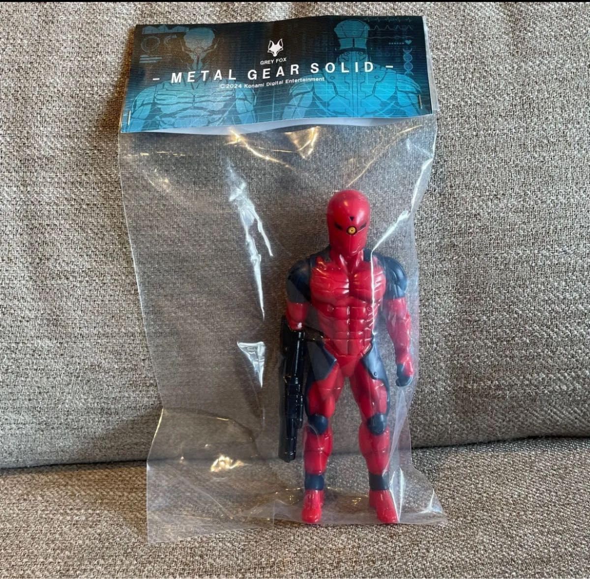 グレイフォックス サイボーグ忍者 メタルギアソリッド ソフビ レッド グレイフォックス サイボーグ忍者 メタルギアソリッド ソフビ レッド