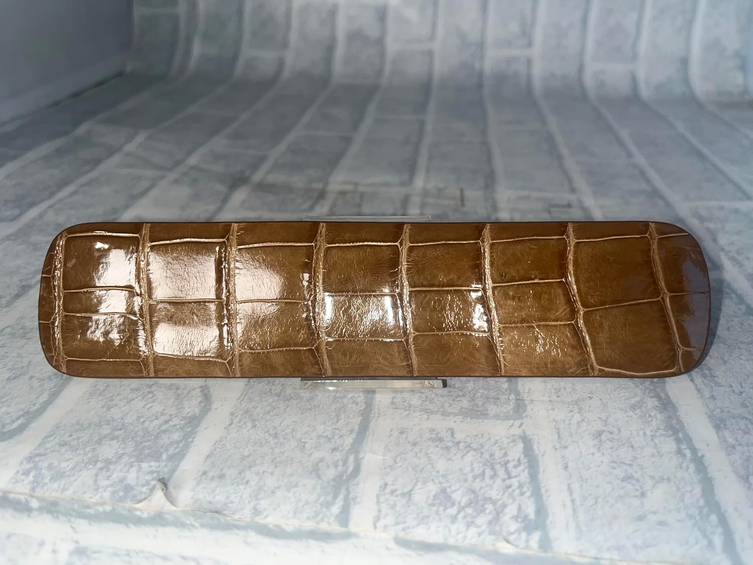 【GUODI】 バングル クロコダイル 本革 シャイニング ポロサス クロコ レディース TJ-11B041 ワニ革 わに革 鰐革