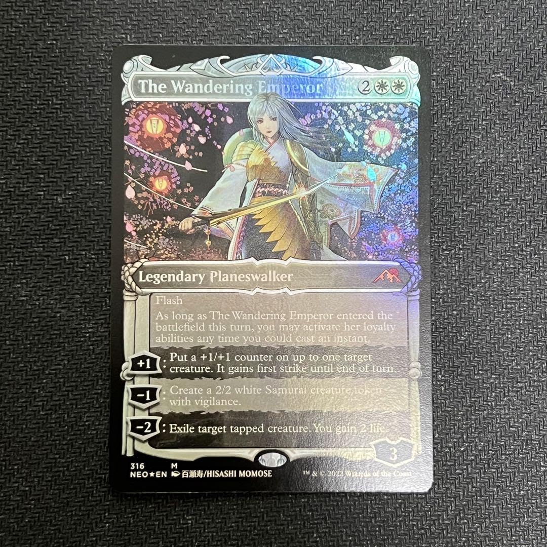 MTG 放浪皇 英語版 ショーケースFOIL 1枚 MTG 放浪皇 英語版 ショーケースFOIL 1枚 - メルカリ