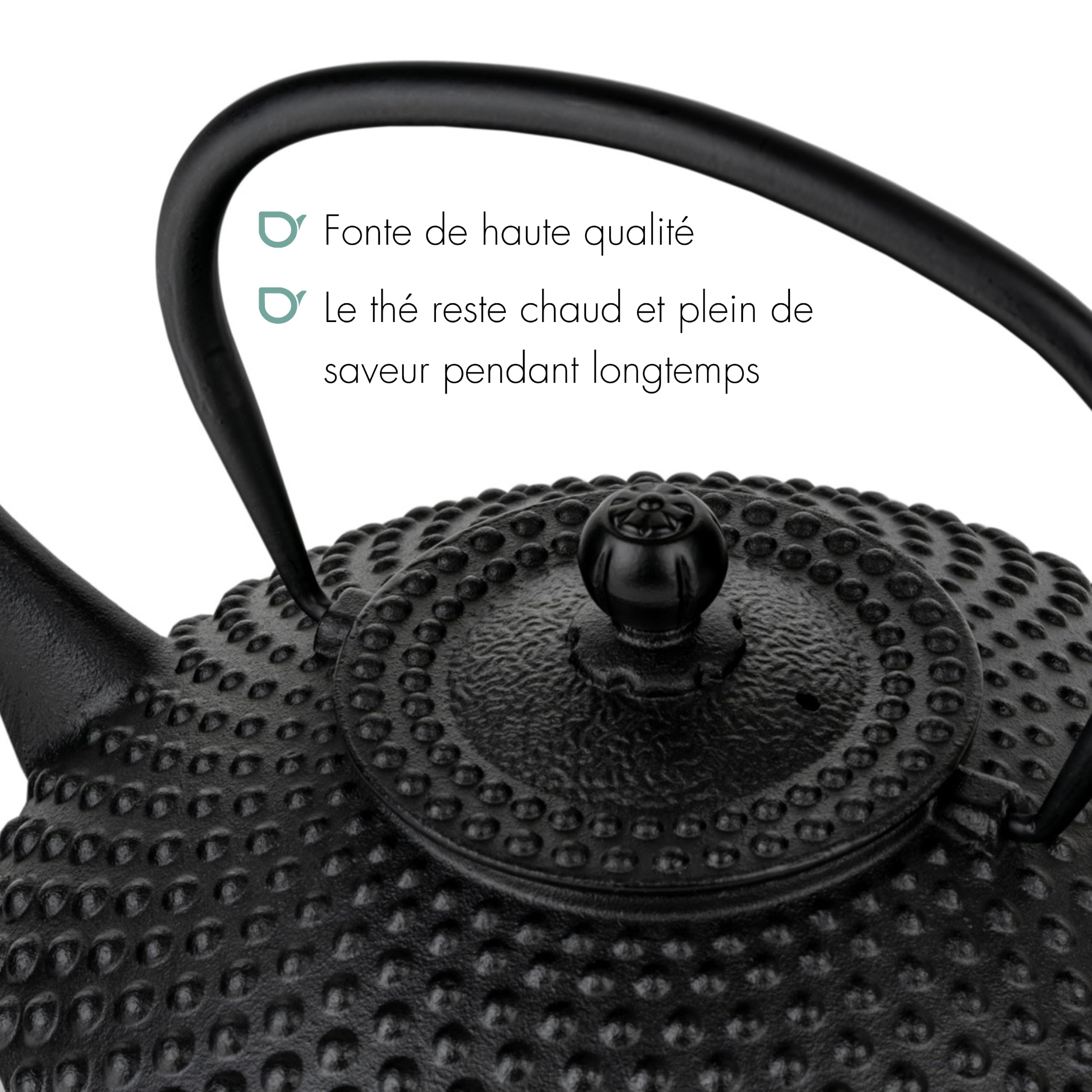 Bredemeijer - Théière Xilin - noir - 1,25L