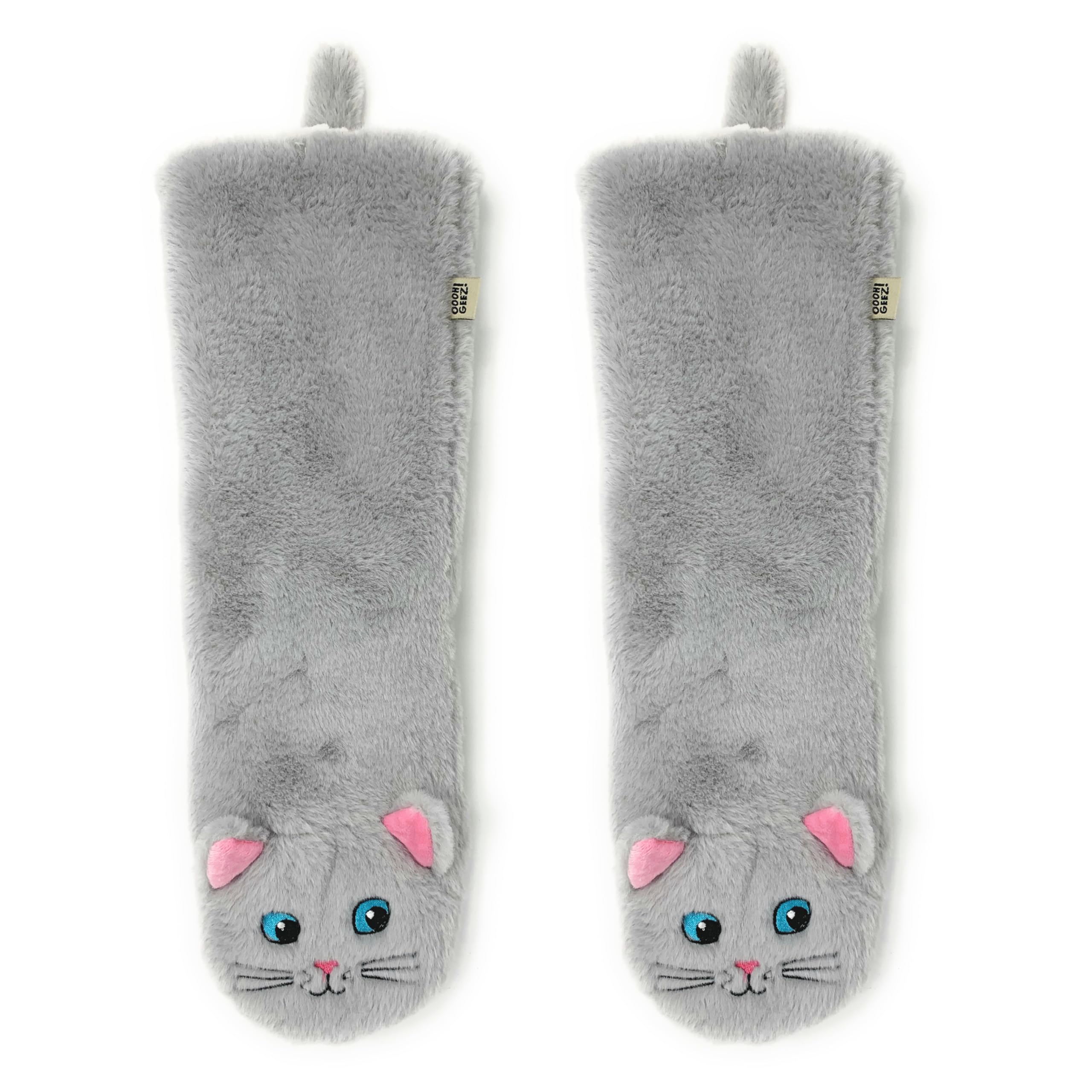ooohyeah Womens Non Slip Fuzzy 3D Animal Slipper Socks, Funny Warm Cozy Fluffy Cute Indoor Slippers with Grippers