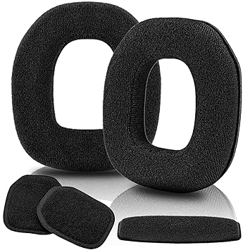A50 Ear Pads Headband Compatible with Astro A50 a50 Gen 3 Gen 4 Gaming Headset I Replacement Ear Cushions I Velour (Not Suitable for Astro A50 Gen 1 Gen 2)