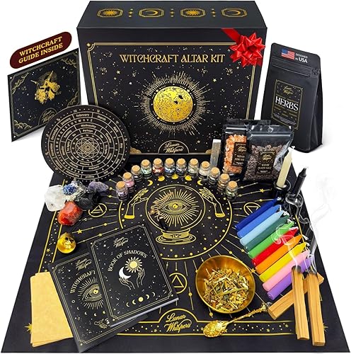 Large Witchcraft Kit 70 pcs - Premium Witch Kit for