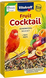 VITAKRAFT - Cocktail-Frucht – Köstliche Mischung aus Früchten und Samen in der Sonne – Komplettnahrung für Kanarienvögel – 200 g product image