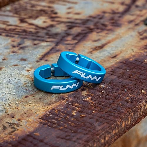 Miniatura 2 de Funn Anillos de sujeción de aleación para empuñadura, Holeshot, Combat, Combat II, Combat III MTB Grips, Anillos de bloqueo de agarre para asegurar