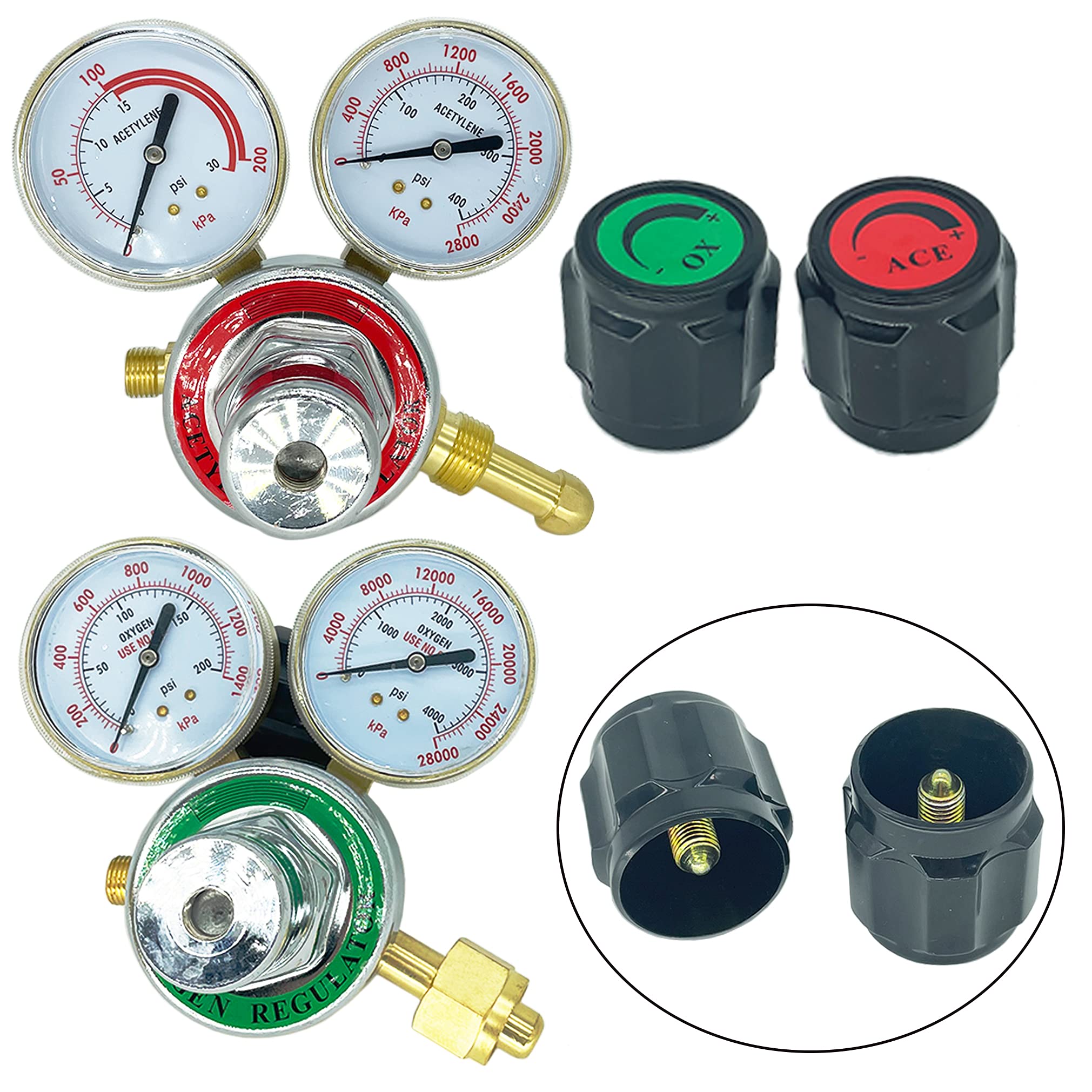 RX WELD Oxygen & Acetylene Gas Cutting Torch and Welding Kit Portable