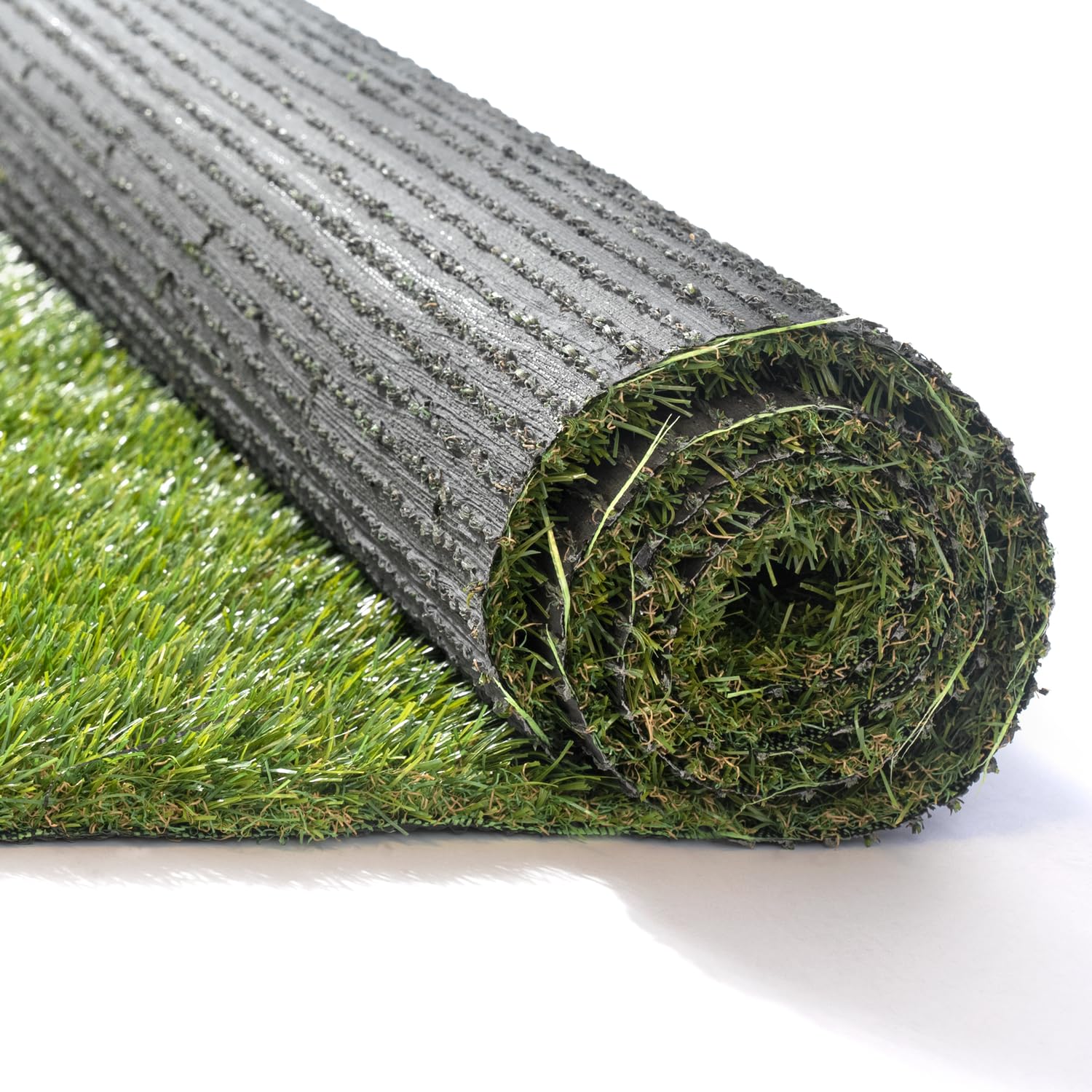 TT Home Tappeto Erba Sintetica per Esterni - Prato Artificiale Resistente, Lavabile e Naturale - Ideale per Giardino, Balcone, Terrazza, Colore:Verde, Dimensione:200x200 cm