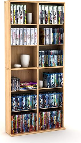 Vista 3 de Atlantic Oskar 464 Media Storage Cabinet – Protects & Organizes Prized Music, Movie, Video Games Toys & Dolls, Trading Cards, or Sports Memorabilia