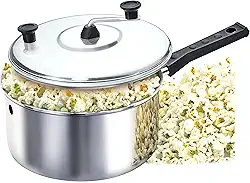 Pipoqueira 20 Polida Alumínio Fortaleza Polido