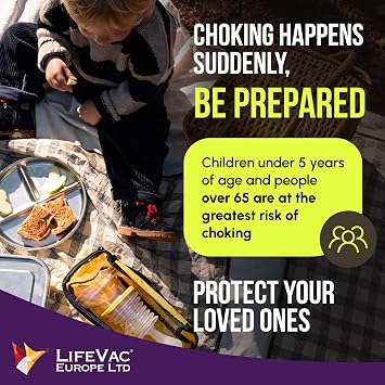 LifeVac Home Anti Choking Device - Choking Rescue Device Adults & Children