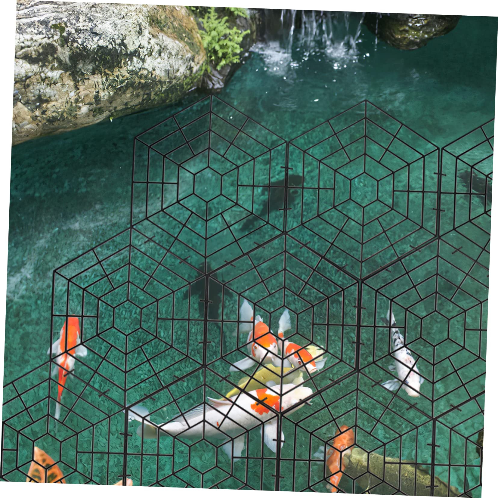 TOYANDONA 30piezas Redes De Plástico para Estanques Protectores De Peces Protectora Duradera y Resistente