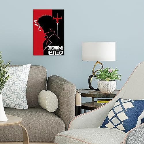 Miniatura 5 de Carteles de regalos de mercancía de anime de Cowboy Bebop, versión sin marco, póster HD para sala de estar, dormitorio, club, decoración de pared,
