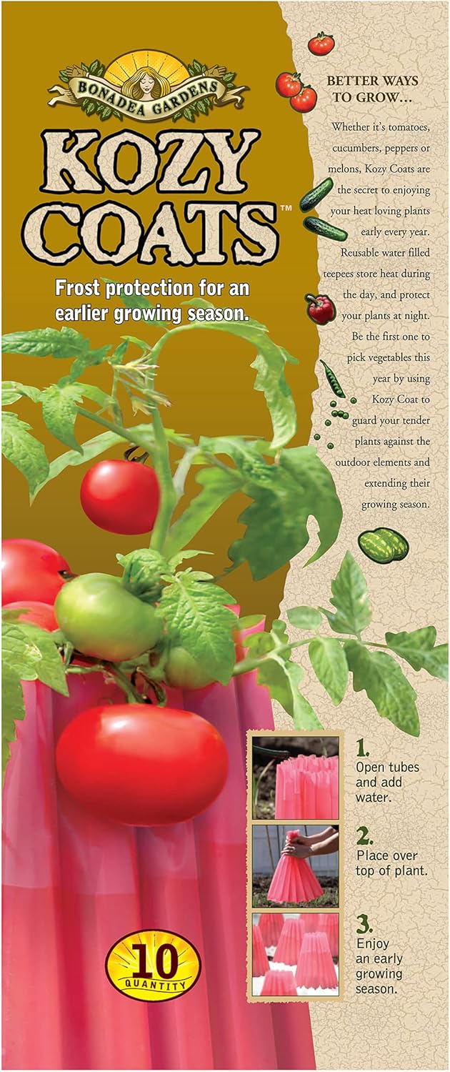 The Original KozyCoats Frost Protection Water Teepees (10 Pack