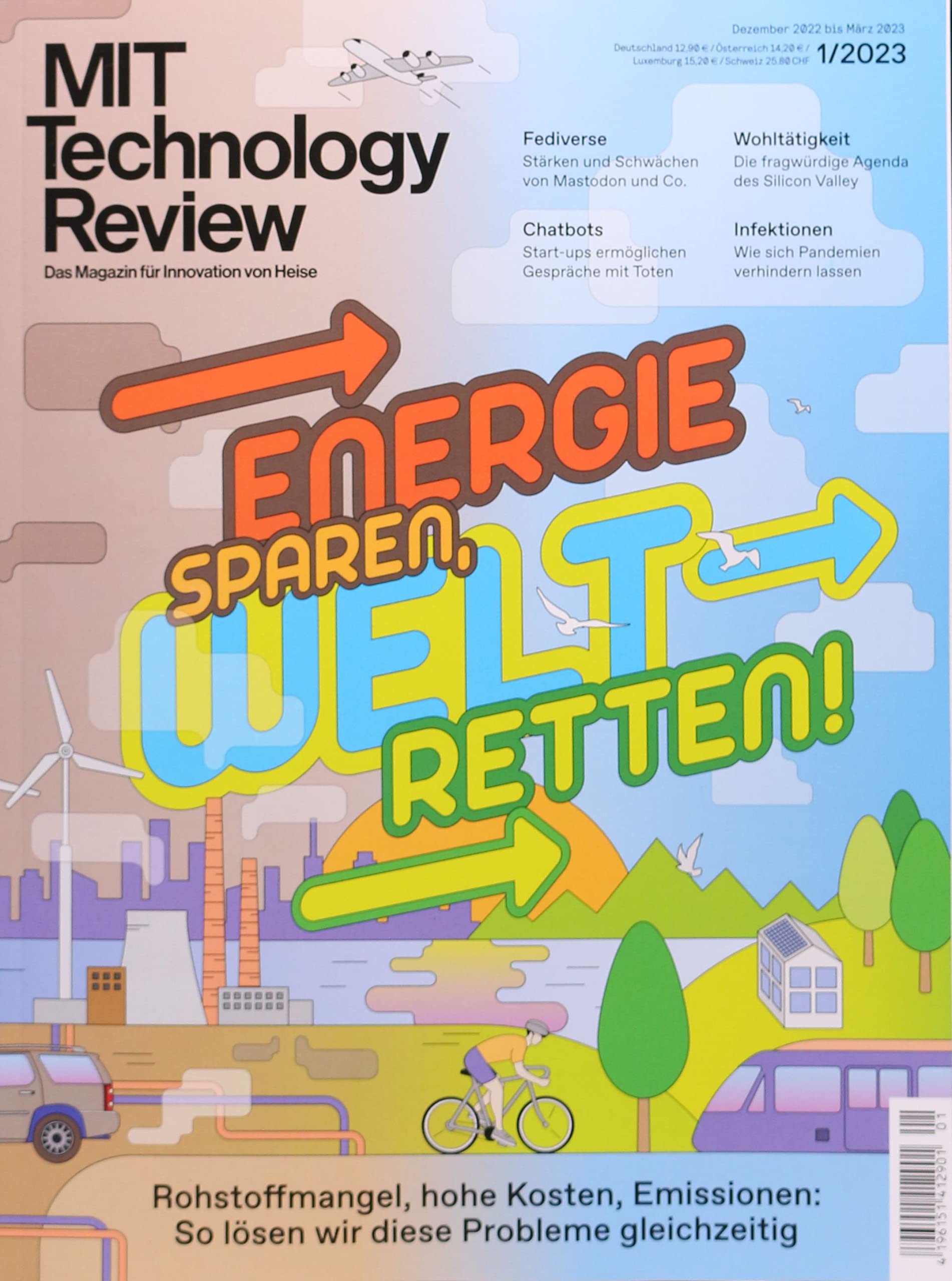 Cover of MIT Technology Review, 1/2023