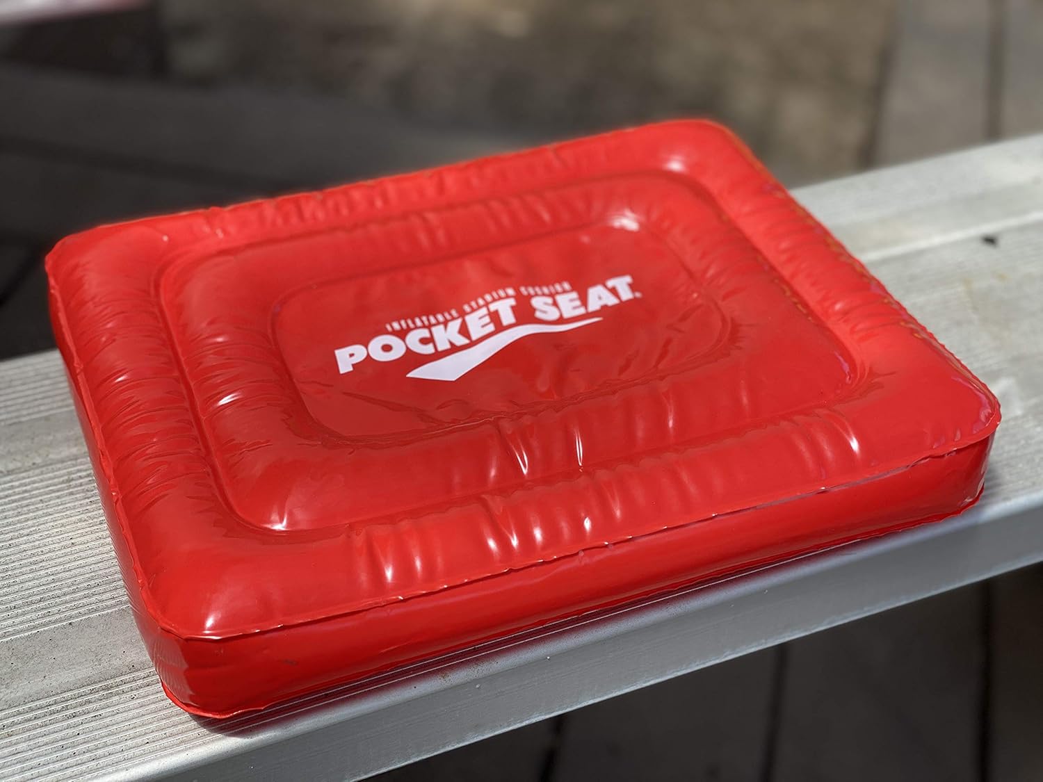 PocketSeat® Inflatable Seat Cushion, Sit on a Cushion of