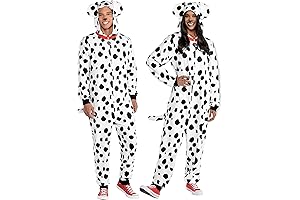 Dalmatian Dog One-Piece Zipster Halloween Costume for Big Kids